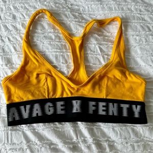 Savage X Fenty Bralette Small Yellow Gold